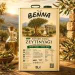 5 lt Zeytinyağı -  Erken hasat - Soğuk Sıkım
